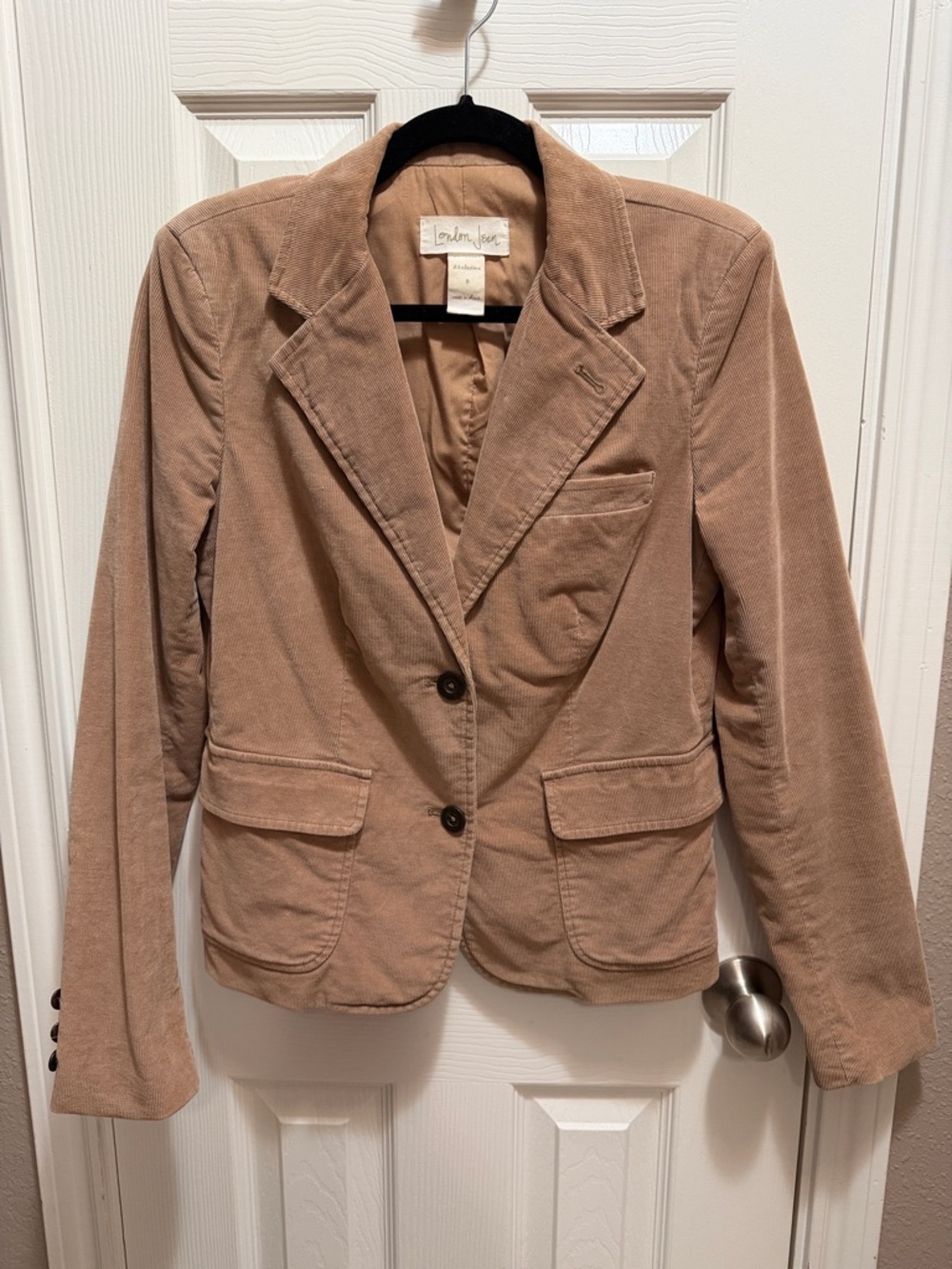 Victoria's Secret Tan Corduroy Blazer